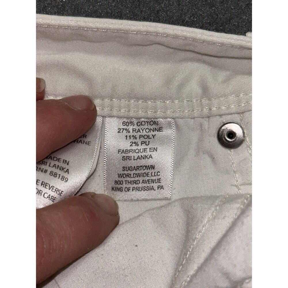 Lily Pulitzer Womenβs Worth Skinny Jean White Size Measure 28 X 30 - Picture 10 of 16